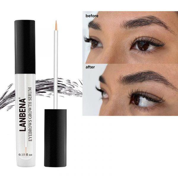 Thick eyebrow eyelash growth, 100% natural eyebrows, nourish the eyebrows