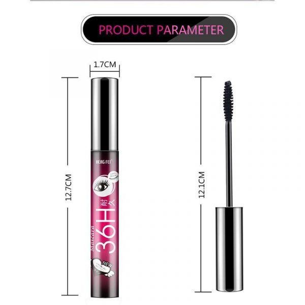 4D Silk Fiber Mascara for Eyelash Lengthening, Makeup Waterproof, Fast Dry Mascara