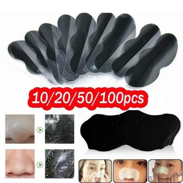 10-100pcs Nose Blackhead Remover, Mask Deep Cleansing, Skin Care Shrink Pore Acne