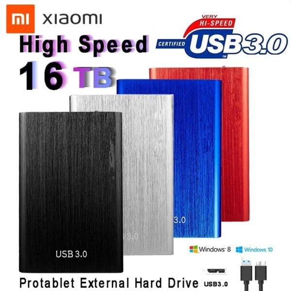 דיסק נייד מהיר בגדלים של 1TB 2TB 4TB 8TB  – פתרון מושלם לגיבוי והעברת נתונים