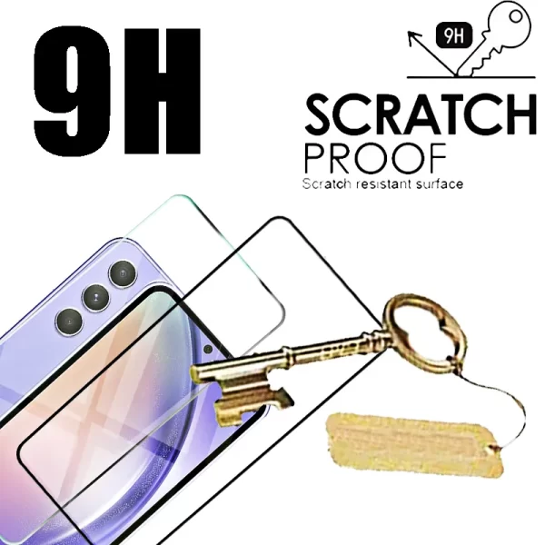 מגן זכוכית לגלאקסי סדרה A סמסונג. Samsung Galaxy A54 A34 A24 A14 A04 A04S A13A23 A33 A53 A73